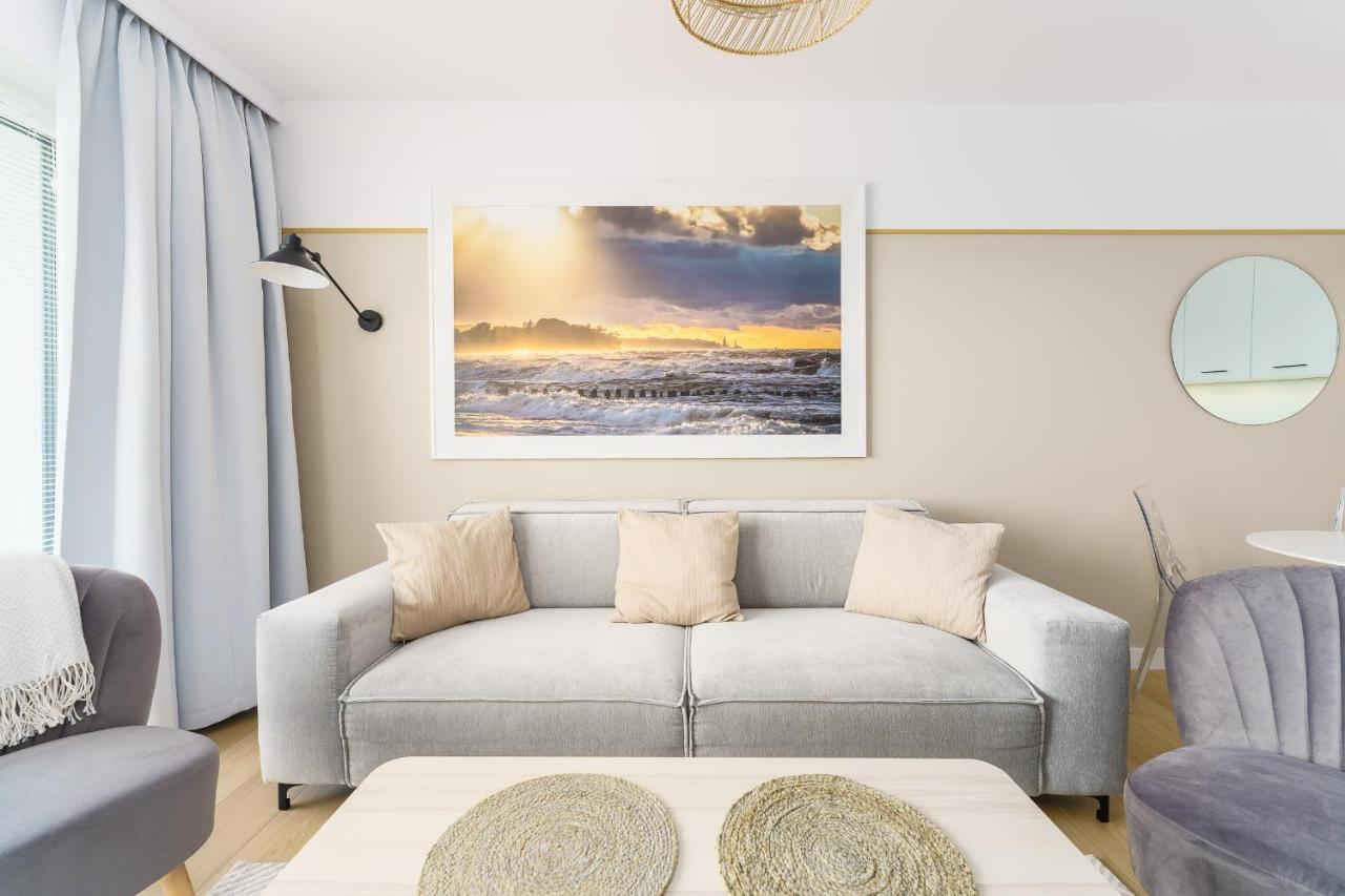 Wave, Polanki Aqua W Kolobrzegu, Free Garage, Swimming Pool, Sauna And Other! Apartman Kültér fotó
