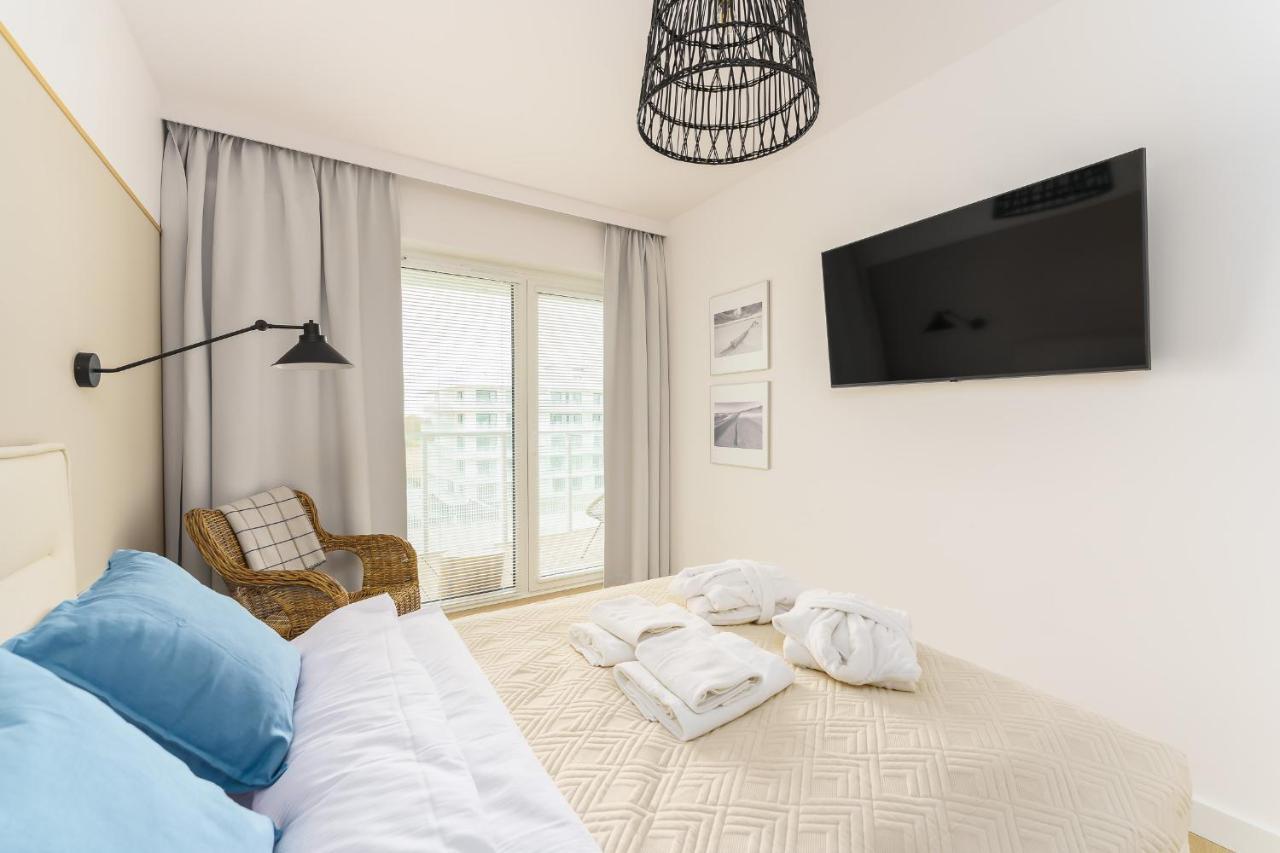 Wave, Polanki Aqua W Kolobrzegu, Free Garage, Swimming Pool, Sauna And Other! Apartman Kültér fotó